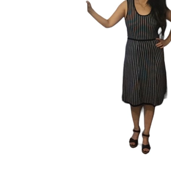 TRISTAN Fit & Flare Knit Dress - Picture 7 of 14